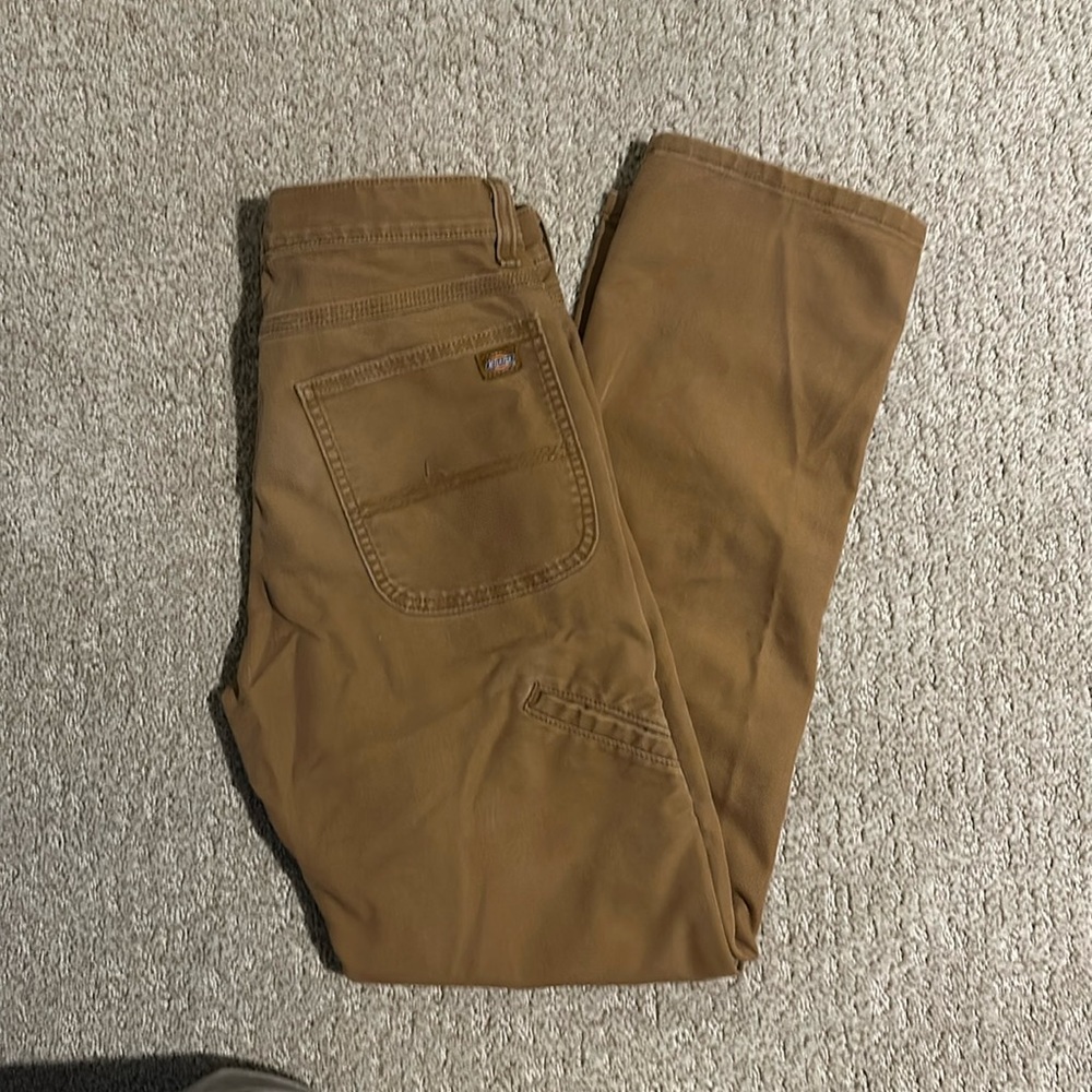 Dickies Regular Fit Duck Double Knee Pants 30,32